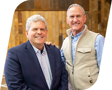 John Pohlman with Governor Dennis Daugaard