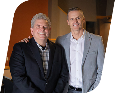 John Pohlman with Paul TenHaken